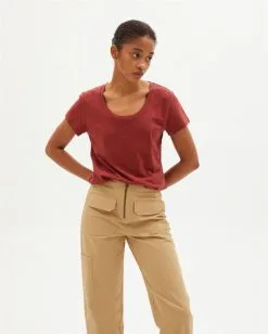 Thinking Mu T-shirt Chanvre - Regina