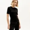 Thinking Mu T-shirt Coton Biologique - Dakota 1 Thinking Mu T-shirt Coton Biologique - Dakota -Thinking Mu Soldes THINKING MU Top DAKOTA noir