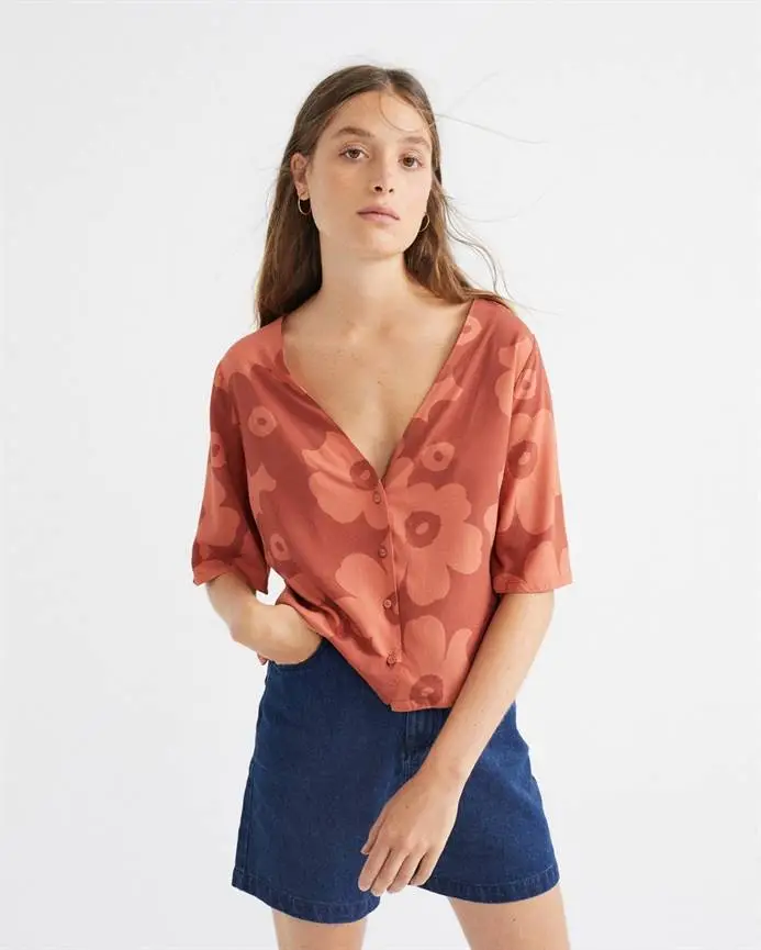 Thinking Mu Chemise Lenzing® Ecovero® - Libelula 3 Thinking Mu Chemise Lenzing® Ecovero® - Libelula