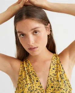 Thinking Mu Robe Lenzing® Ecovero® - Amapola -Thinking Mu Soldes THINKING MU robe amapola jaune 4 562e48f2 a3f7 4314 9c1e feadc681015c