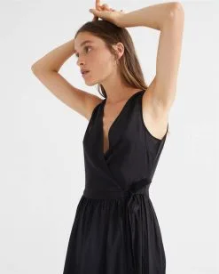 Thinking Mu Robe Lenzing® Ecovero® - Amapola -Thinking Mu Soldes THINKING MU robe amapola noire 3 02c3f94c 8f61 4840 b28c 7908955d2fa2