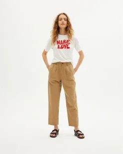 Thinking Mu T-shirt Coton Biologique - Make Love -Thinking Mu Soldes THINKING MU t shirt Make love 4