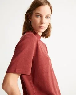 Thinking Mu T-shirt Chanvre - Aidin 15 Thinking Mu T-shirt Chanvre - Aidin -Thinking Mu Soldes THINKING MU tshirt AIDIN rouge 4 6e3560c9 ec20 4e22 8f5b 3f8f31f1f5e3