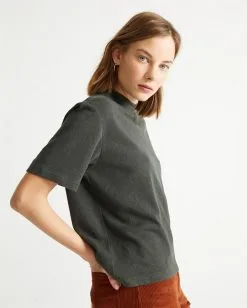 Thinking Mu T-shirt Chanvre - Aidin 21 Thinking Mu T-shirt Chanvre - Aidin -Thinking Mu Soldes THINKING MU tshirt AIDIN vert 2 3ec89491 9396 46ad b55d 495ec6cd3bee