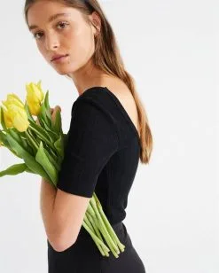 Thinking Mu T-shirt Tencel® - Trash -Thinking Mu Soldes THINKING MU tshirt trash noir 3 05a497f0 0af6 4e2d 8302 cb4c5817e391