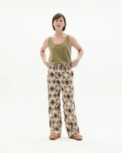 Thinking Mu Débardeur En Chanvre Et Coton Bio -Thinking Mu Soldes THINKING MU Debardeur chanvre kaki