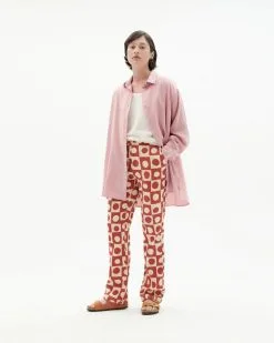 Thinking Mu T-shirt Chanvre - Regina -Thinking Mu Soldes THINKING MU T shirt REGINA Ivoire 2