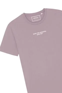 Girafon Bleu T-shirt Coton Biologique - Save The Giraffes 11 Girafon Bleu T-shirt Coton Biologique - Save The Giraffes -Thinking Mu Soldes Tee shirt Lila save the giraffes coton bio girafon bleu 1628074137