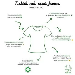 Coton Vert T-shirt Coton Biologique 9 Coton Vert T-shirt Coton Biologique -Thinking Mu Soldes Visuelt shirtcolrondfemme acf72fb2 5168 451a af96 b8d405de339b