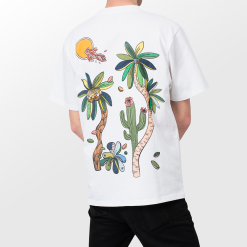 O.Slow T-shirt En Coton Bio - Jungle -Thinking Mu Soldes WHITE JUNGLE PORTE b326ce03 4e98 47ce a615 94f7ddf77b1e