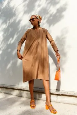 BAGARREUSE Robe Matière Upcyclée - Bibi -Thinking Mu Soldes bag.exp2 1650