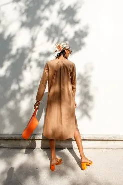 BAGARREUSE Robe Matière Upcyclée - Bibi -Thinking Mu Soldes bag.exp2 1708