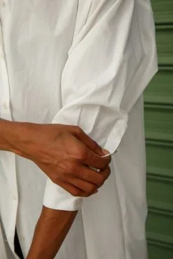 BAGARREUSE Robe Coton Upcyclé - Chemise Marlon -Thinking Mu Soldes bag.exp2 1863