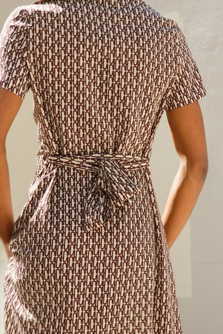 BAGARREUSE Robe Coton Upcyclé - Bonnie 5 BAGARREUSE Robe Coton Upcyclé - Bonnie – Image 3