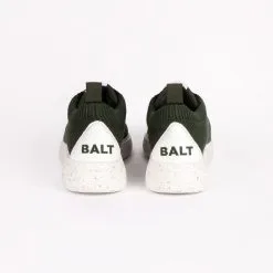 Balt Baskets Vertes En Fibres Recyclées - Knit Restart -Thinking Mu Soldes balt knit restart sneakers jungle green 4