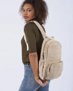 Bhangara Sac à Dos Chanvre - Bara -Thinking Mu Soldes bara sable m3