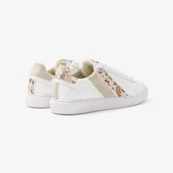 Caval Baskets En Cuir - Beige Floral -Thinking Mu Soldes beigefloral back RAW 2
