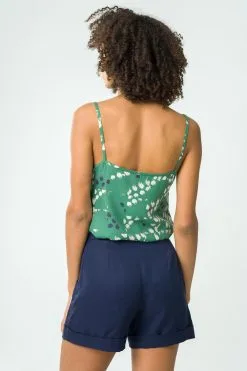 Avani Débardeur Vert Tencel® - Caraco Adénia -Thinking Mu Soldes big DSC3886