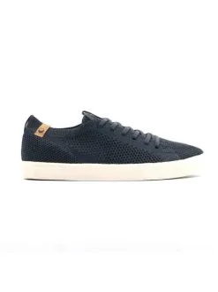 Saola Shoes Baskets Noires En Fibres Recyclées - Cannon Knit -Thinking Mu Soldes cannon knit ii black w 3