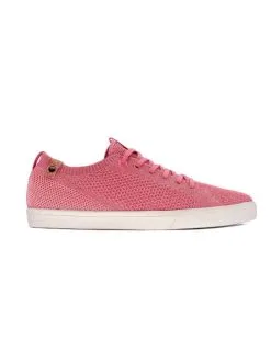 Saola Shoes Baskets Roses En Fibres Recyclées - Cannon Knit -Thinking Mu Soldes cannon knit ii faded rose w 3