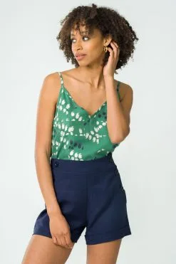 Avani Débardeur Vert Tencel® - Caraco Adénia