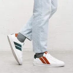 Caval Baskets En Cuir - Ginger Lagoon -Thinking Mu Soldes caval baskets depareillees ginger lagoon mannequin homme 3000x c76abd75 fb87 4d1e b0d2 d010adc4b011