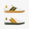 Caval Baskets En Cuir - Green Camel -Thinking Mu Soldes caval baskets depareillees green army double