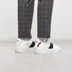 Caval Baskets En Cuir - Imperial Black -Thinking Mu Soldes caval baskets depareillees imperial black mannequin homme2