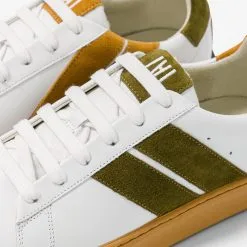 Caval Baskets En Cuir - Green Camel 11 Caval Baskets En Cuir - Green Camel -Thinking Mu Soldes caval baskets depareillees imperial green army details