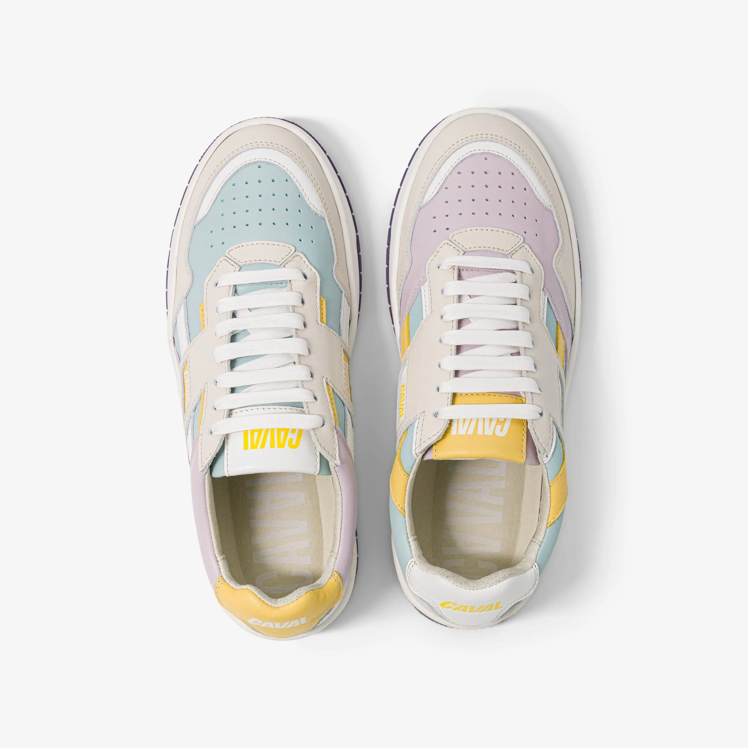 Caval Baskets En Cuir - Mismatch Rainbow 5 Caval Baskets En Cuir - Mismatch Rainbow – Image 3