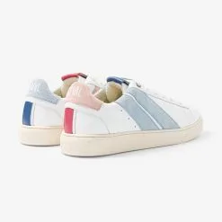 Caval Baskets En Cuir - Pastel Pink -Thinking Mu Soldes caval baskets depareillees pastel pink arriere