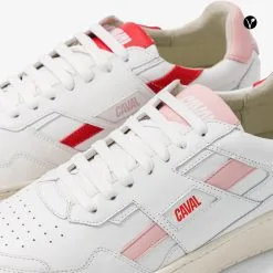 Caval Baskets En Cuir - Blossom Pink -Thinking Mu Soldes caval baskets depareillees vegan blossom pink details