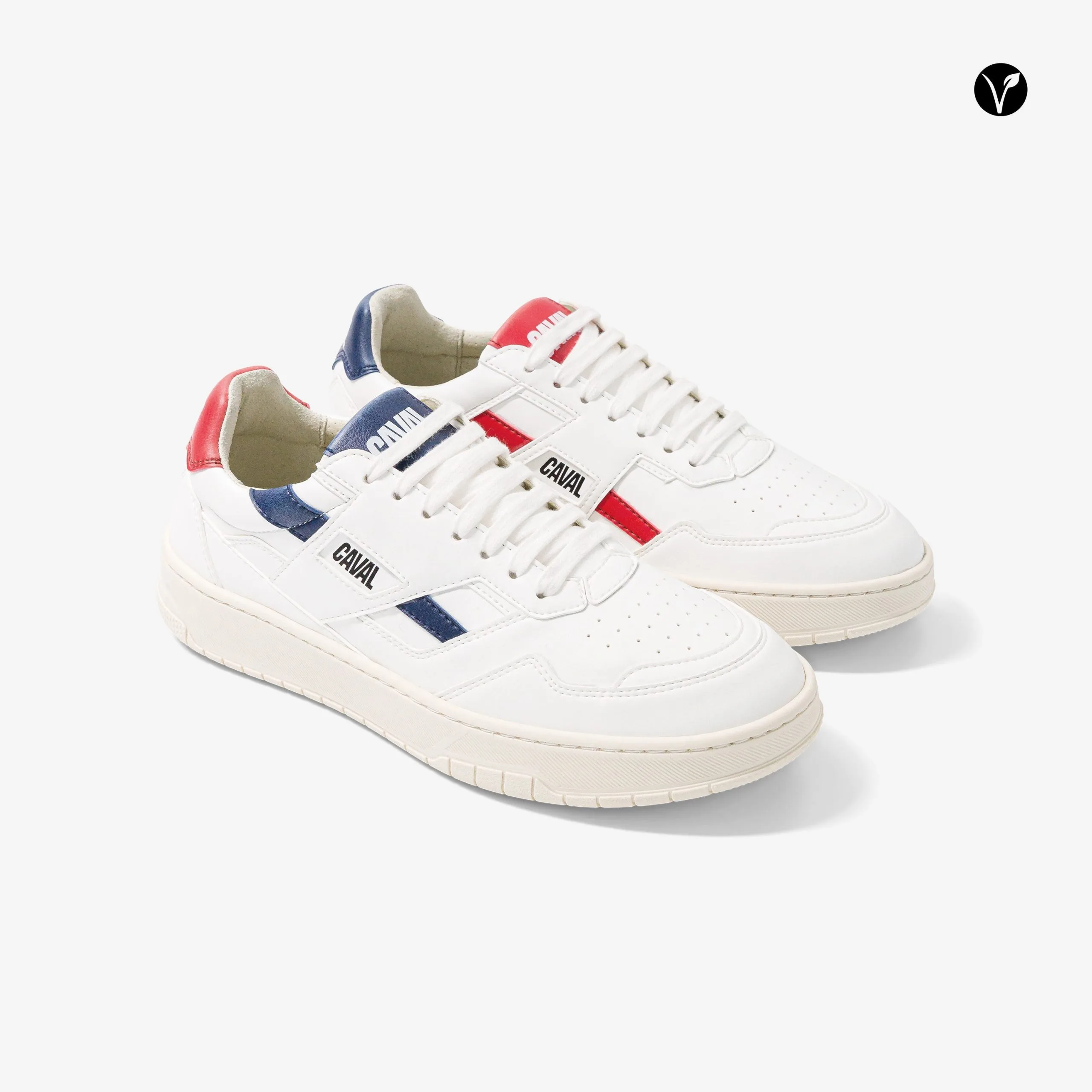 Caval Baskets En Cuir - Navy Flag 4 Caval Baskets En Cuir - Navy Flag – Image 2