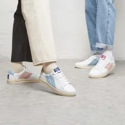 Caval Baskets En Cuir - Pastel Pink -Thinking Mu Soldes caval baskets depareilles pastel pink couple