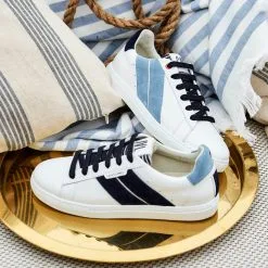 Baskets En Cuir - Caval X Saint-James -Thinking Mu Soldes cavalxsaintjames lifestyle baskets2