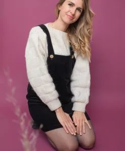 April & C Robe Courte Coton Biologique - Scarlett -Thinking Mu Soldes chloe 60 d6636cea b92e 4b27 b3eb 2d8c609d79a7