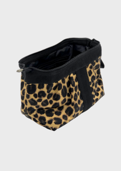 ACE Bag Trousse De Toilette En Econyl® - Ace -Thinking Mu Soldes cosmeticbagleopardsideandopen