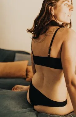 Ejwé Soutien-gorge En Coton Biologique - Cybèle -Thinking Mu Soldes ejwe lingerie brassiere dos