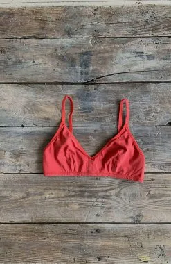 Ejwé Soutien-gorge En Coton Biologique - Cérès 9 Ejwé Soutien-gorge En Coton Biologique - Cérès -Thinking Mu Soldes ejwe lingerie soutien gorge ceres rouge3