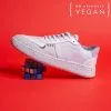 ME.LAND Baskets En Fibres Recyclées - Evan -Thinking Mu Soldes evan vegan sneaker in white recycled nylon 639749