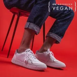 ME.LAND Baskets En Fibres Recyclées - Evan 14 ME.LAND Baskets En Fibres Recyclées - Evan -Thinking Mu Soldes evan vegan sneaker in white recycled nylon 654351