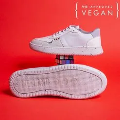 ME.LAND Baskets En Fibres Recyclées - Evan 15 ME.LAND Baskets En Fibres Recyclées - Evan -Thinking Mu Soldes evan vegan sneaker in white recycled nylon 965676