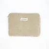 Homonoia Housse Tablette Matière Upcyclée -Thinking Mu Soldes housseipadvelourscotelebeige1