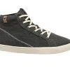 Saola Shoes Baskets Grises En Fibres Recyclées - Wanaka Canvas 1 Saola Shoes Baskets Grises En Fibres Recyclées - Wanaka Canvas -Thinking Mu Soldes logo new wanaka canvas women dark grey side right saola shoes