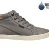 Saola Shoes Baskets Grises En Fibres Recyclées - Wanaka Waterproof -Thinking Mu Soldes logo new waterproofsite wanaka waterproof women dark grey front double saola shoescopie