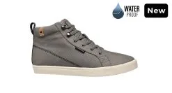 Saola Shoes Baskets Grises En Fibres Recyclées - Wanaka Waterproof