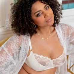 Meïla Paris Soutien-gorge En Fibres Recyclées - Corbeille Craie