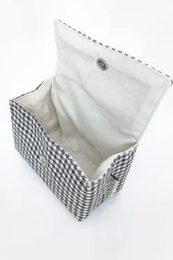 Homonoia Mini-pochette Matière Upcyclée 10 Homonoia Mini-pochette Matière Upcyclée -Thinking Mu Soldes minipochettevichy4