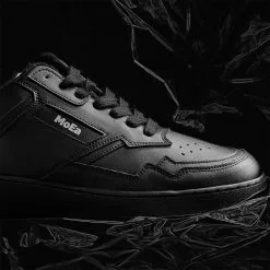 MoEa Baskets Noires Cuir De Raisin - Gen1 -Thinking Mu Soldes moea full black detail