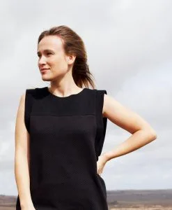 Carlotta Robe Courte Coton Upcyclé - Jenna -Thinking Mu Soldes robe jenna2